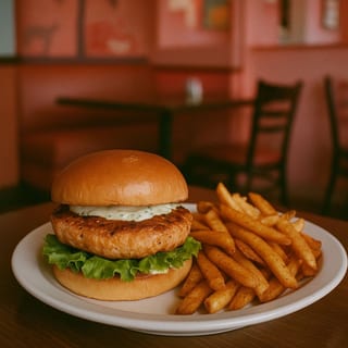 Salmon Burger
